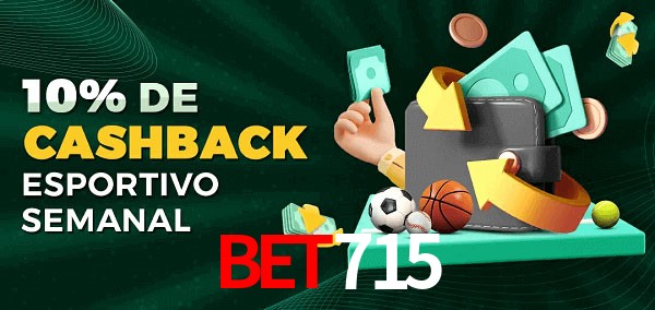 10% de bônus de cashback na bet715